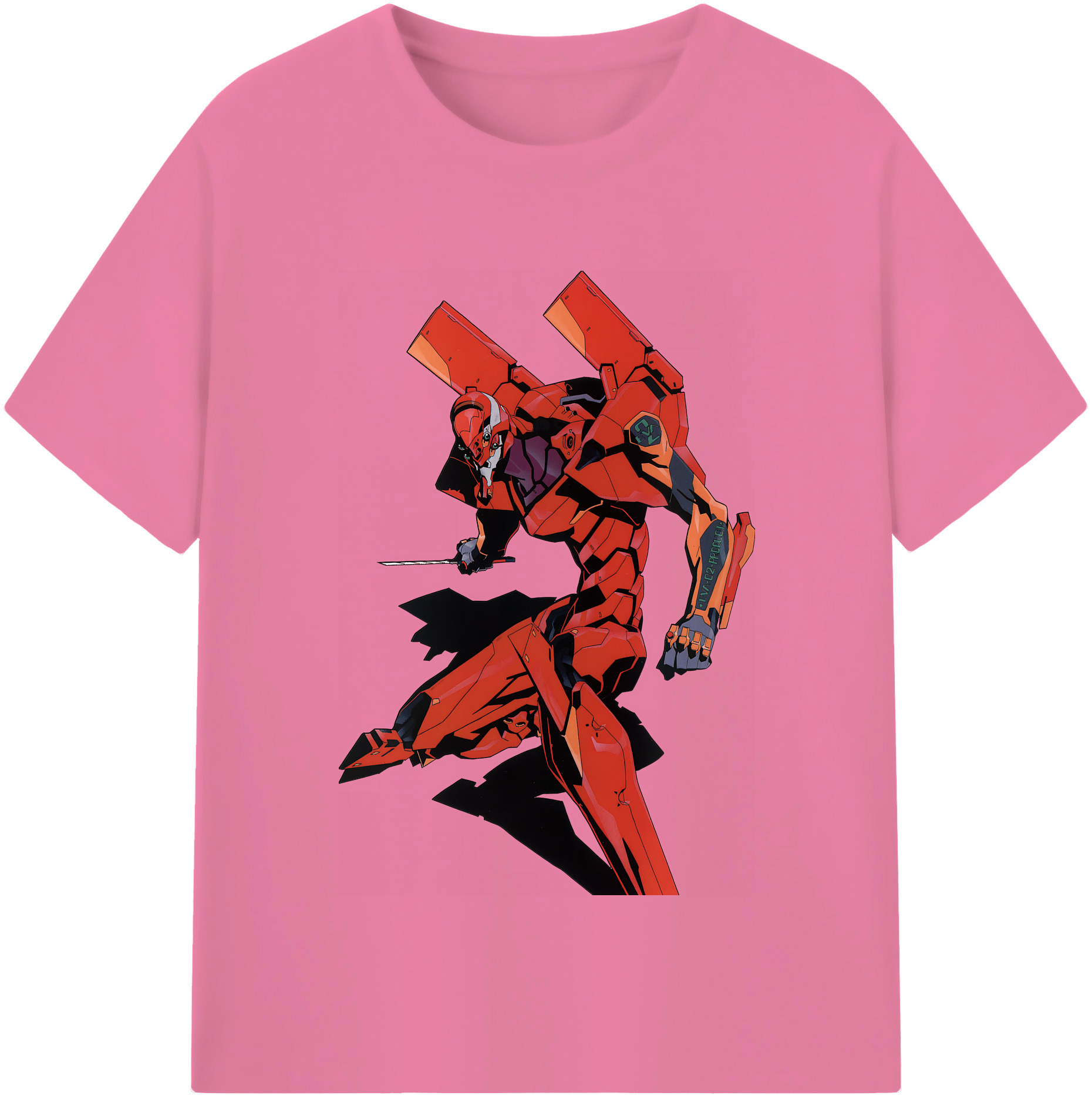 （画像用） EVA 新世紀エヴァンゲリオン 綿100％半袖Tシャツ（フロントプリント）